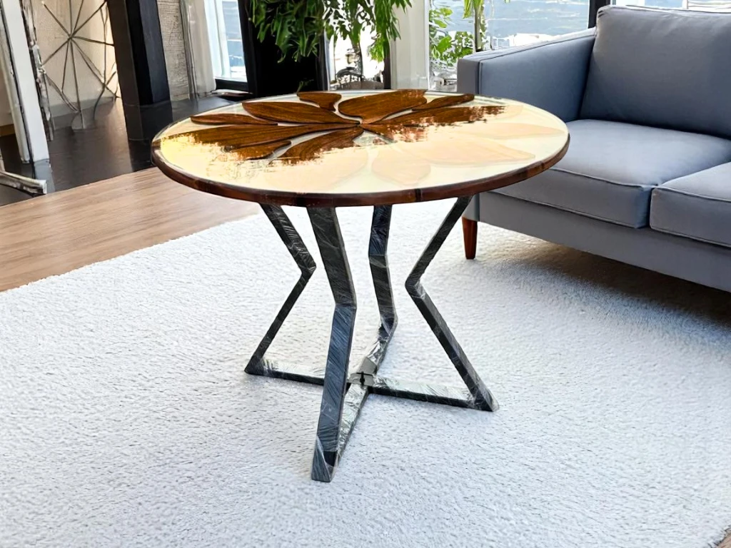 Walnut Wood Console Table at Vedant Artisans - Order Now